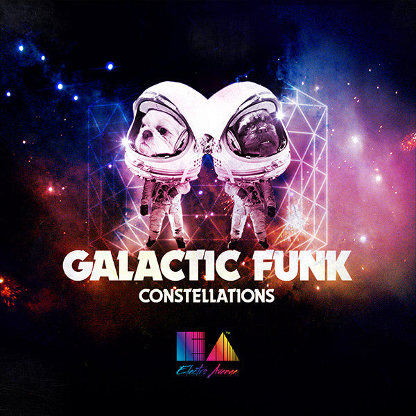 Various - Galactic Funk - Constellations (2x12", Comp, Ltd, Yel + CD, MP3)
