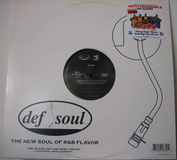 Sisqo - Thong Song (Remix) (12")
