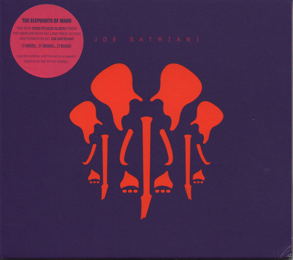 Joe Satriani - The Elephants Of Mars (CD, Album, Ltd, S/Edition, Dig)