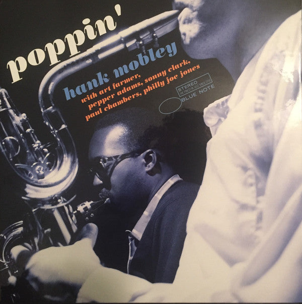 Hank Mobley - Poppin' (LP, Album, RE, 180)
