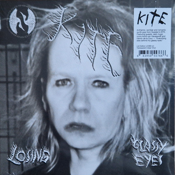 Kite (6) - Losing / Glassy Eyes (7", Ltd, Tra)