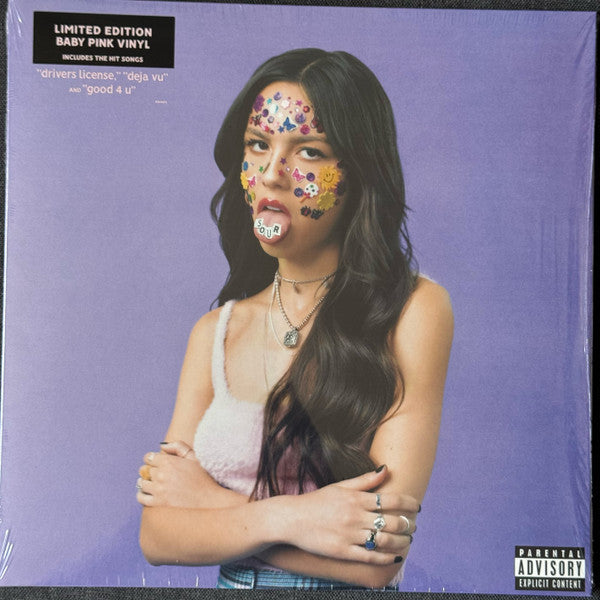 Olivia Rodrigo - Sour (LP, Album, Ltd, RE, RP, Pin)
