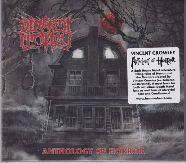 Vincent Crowley - Anthology Of Horror (CD, Album, Dig)
