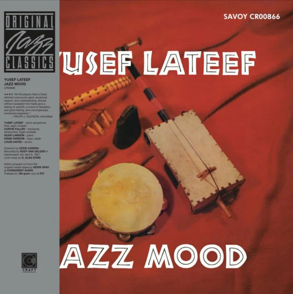 Yusef Lateef - Jazz Mood (LP, Album, Mono, RE, 180)