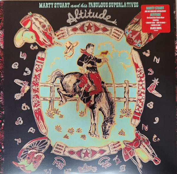 Marty Stuart And His Fabulous Superlatives - Altitude (LP, Album)