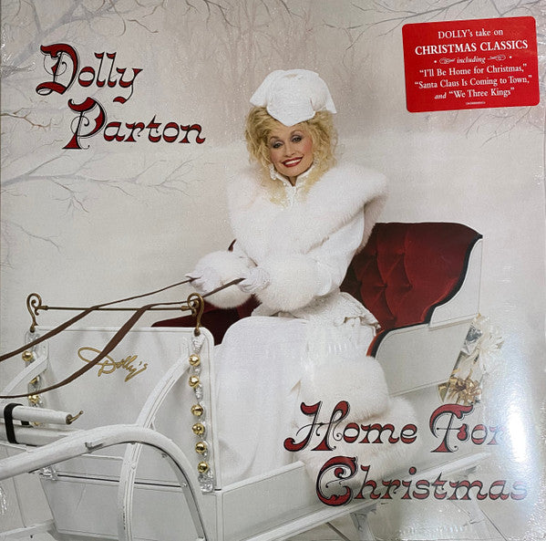 Dolly Parton - Home For Christmas (LP, Album, RE)