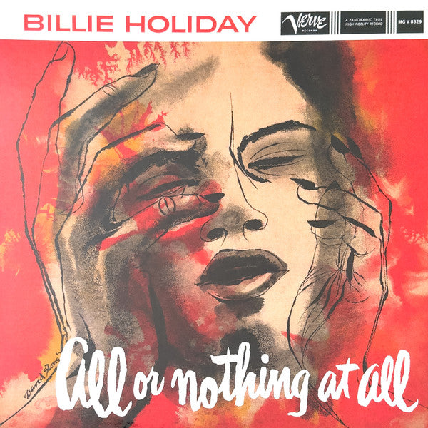 Billie Holiday - All Or Nothing At All (LP, Album, Mono, RE, RM, Gat)