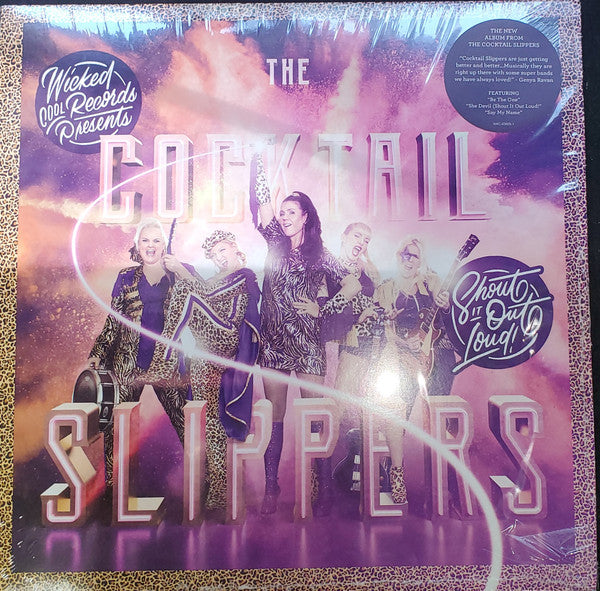 Cocktail Slippers - Shout It Out Loud (LP, Album, Pur)