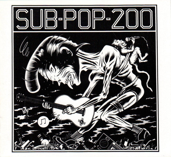 Various - Sub Pop 200 (CD, Comp, RE)