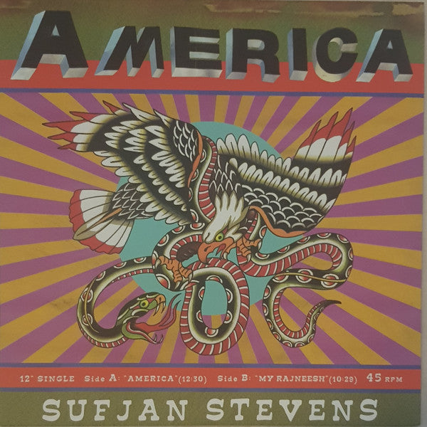 Sufjan Stevens - America (12", Single, Ltd)