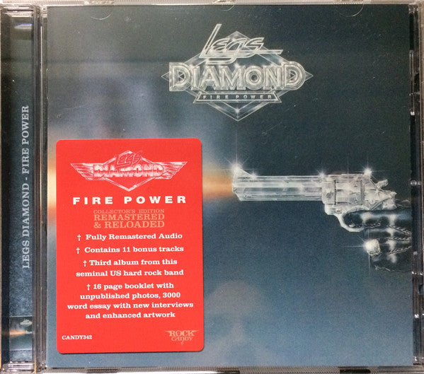Legs Diamond (2) - Fire Power (CD, Album, RE, RM)