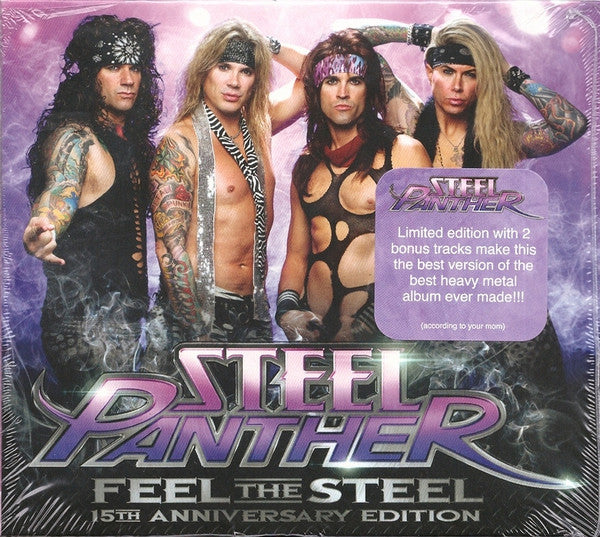 Steel Panther - Feel The Steel (15th Anniversary Edition) (CD, Album, Ltd, RE, Dig)