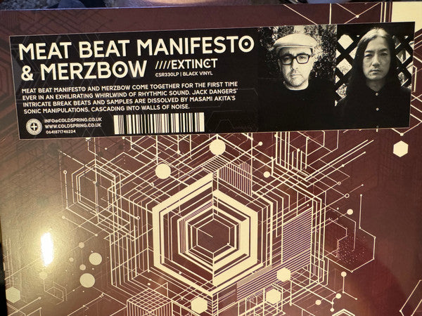 Meat Beat Manifesto & Merzbow - Extinct (LP, Album)
