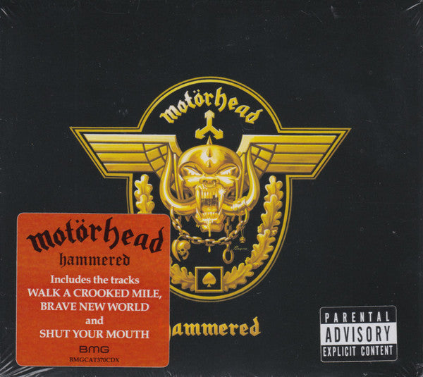 Motörhead - Hammered (CD, Album, RE, Dig)