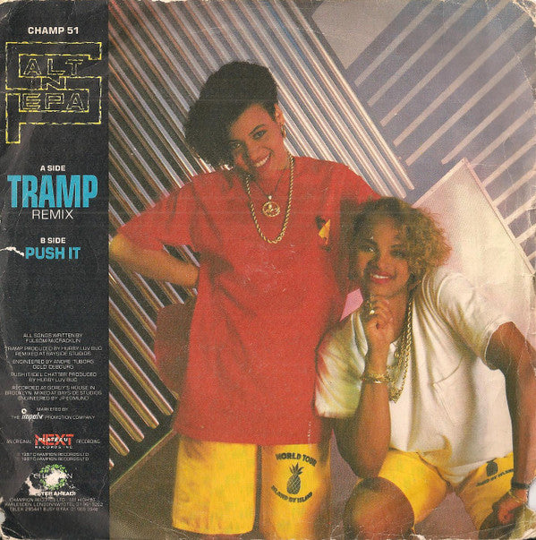 Salt 'N' Pepa - Tramp (Remix) / Push It (7", Single)
