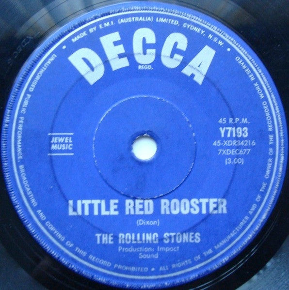 The Rolling Stones - Little Red Rooster (7", Single)