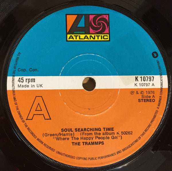 The Trammps - Soul Searching Time (7", Single, Sol)
