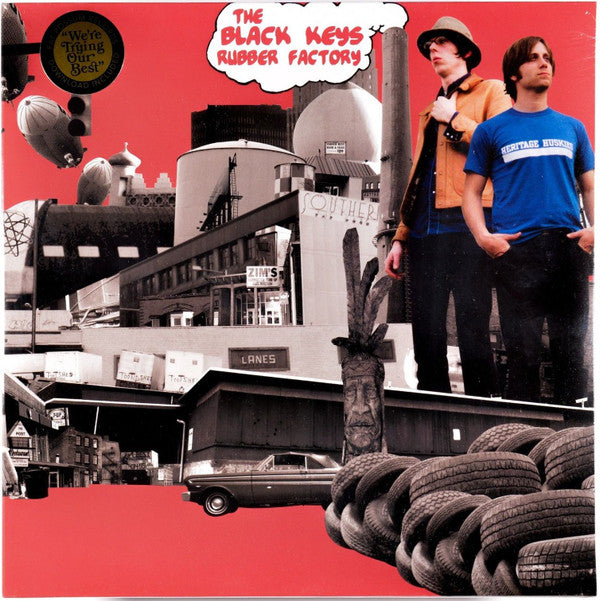 The Black Keys - Rubber Factory (LP, Album, RP)