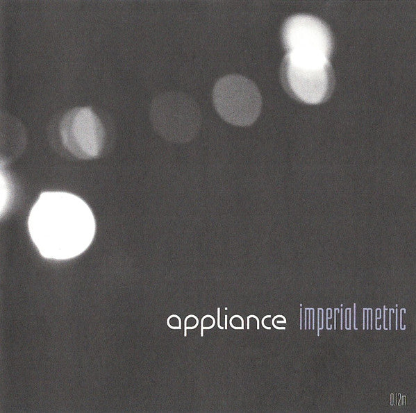 Appliance - Imperial Metric (CD, Album, Jew)
