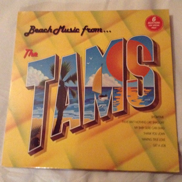 The Tams - Beach Music From The Tams (LP, Album)