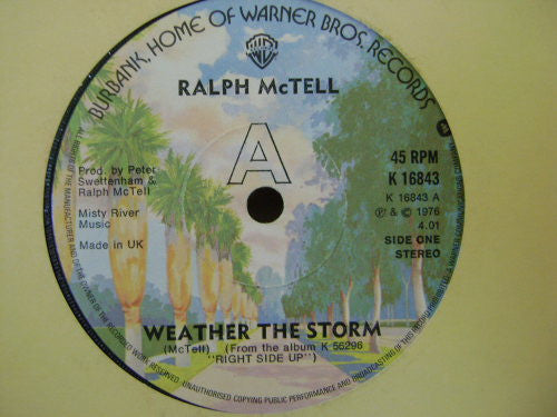 Ralph McTell - Weather The Storm (7", Single)