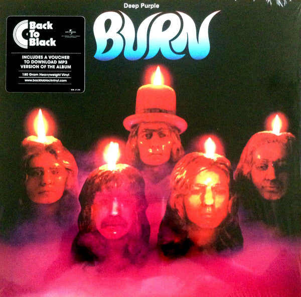 Deep Purple - Burn (LP, Album, RE, RM, 180)