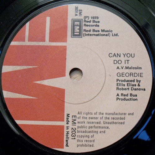 Geordie - Can You Do It (7", Exp)