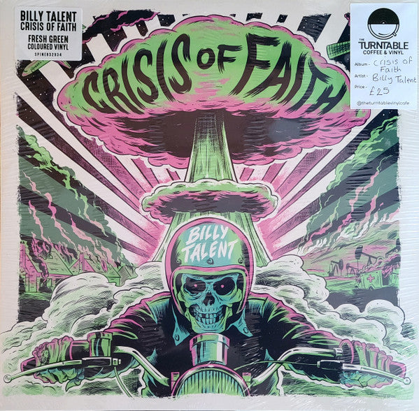 Billy Talent - Crisis Of Faith (LP, Album, Ltd, Gre)