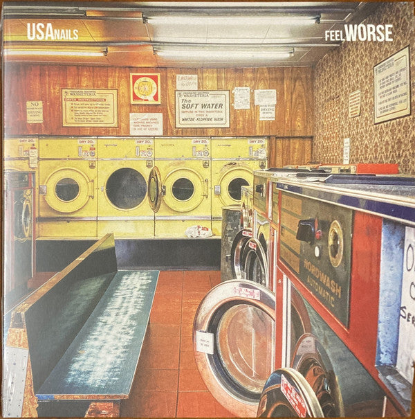USA Nails - Feel Worse (LP, Album, Ltd, Whi)