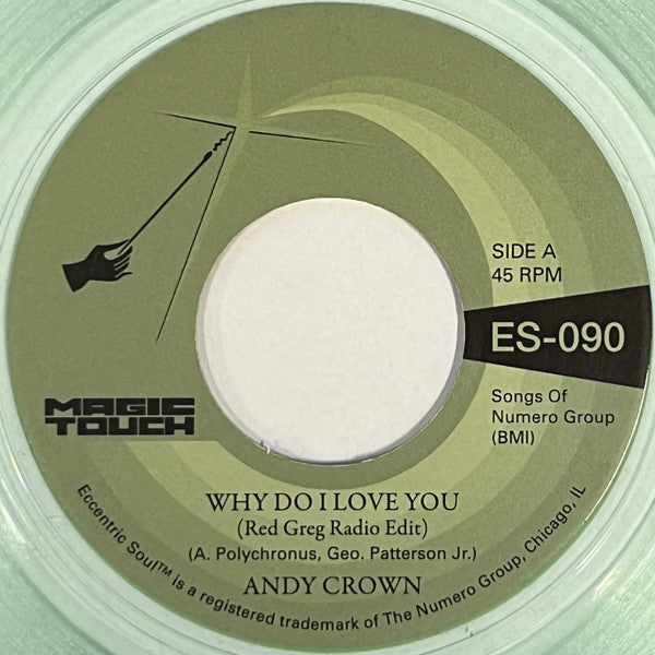 Andy Crown - Why Do I Love You (7", Cle)