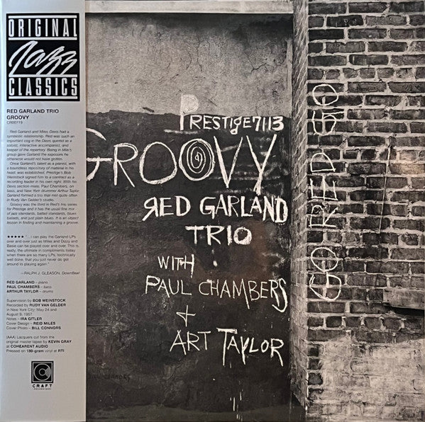 The Red Garland Trio - Groovy (LP, Album, Mono, RE, 180)