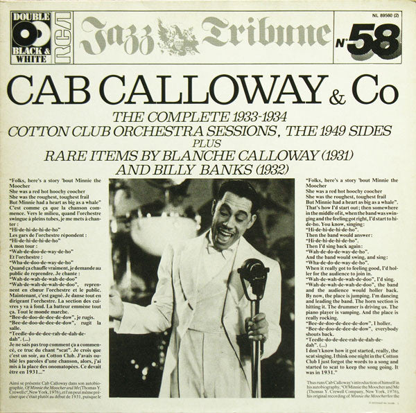 Cab Calloway - Cab Calloway & Co (2xLP, Comp)