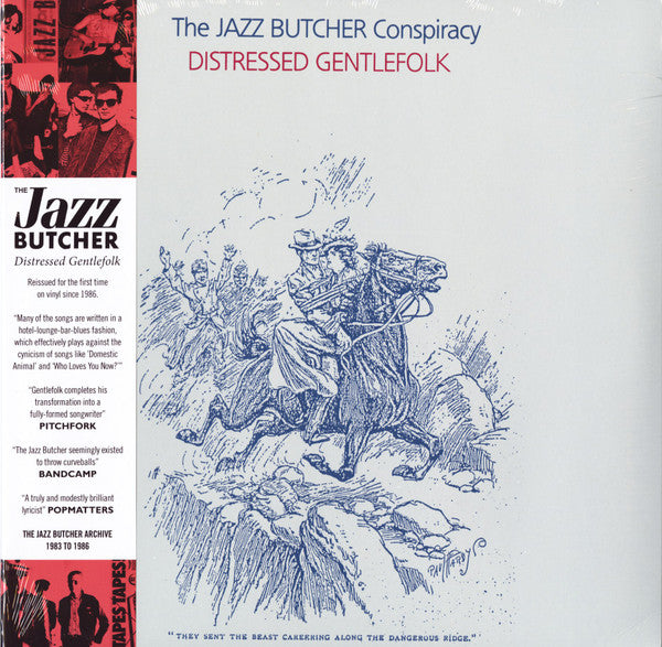 The Jazz Butcher Conspiracy* - Distressed Gentlefolk (LP, Album)