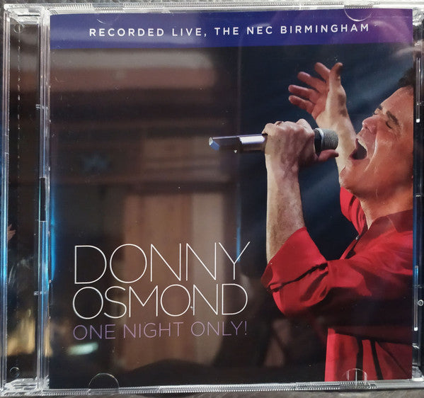 Donny Osmond - One Night Only! (2xCD, Album)