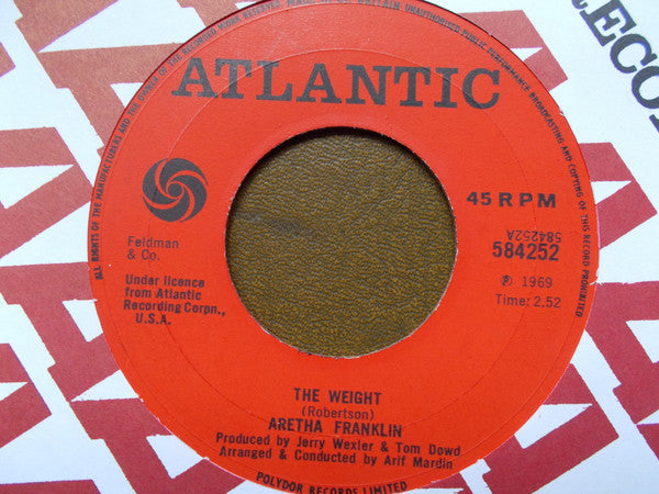 Aretha Franklin - The Weight (7")