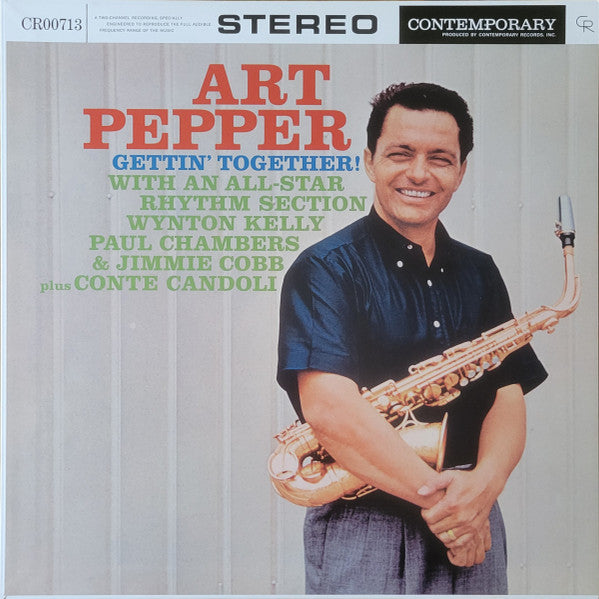 Art Pepper - Gettin' Together! (LP, Album, RE, 180)