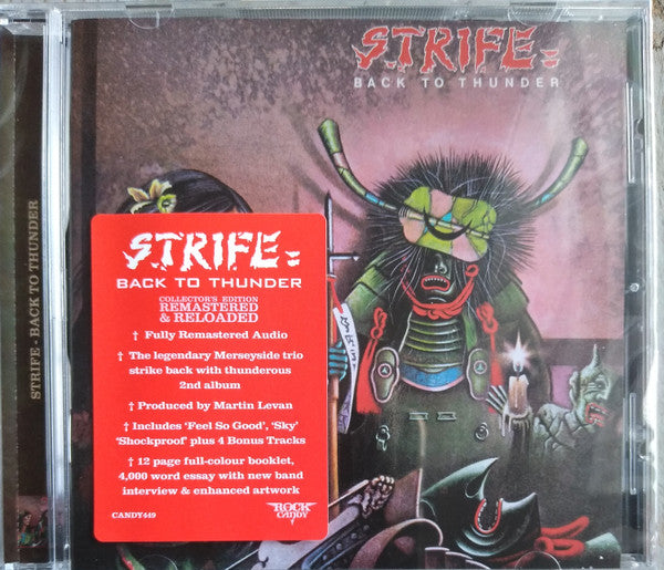Strife (3) - Back To Thunder (CD, Album, Dlx, RE, RM, Spe)