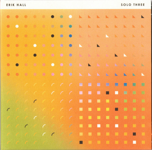 Erik Hall - Solo Three (CD, Album)