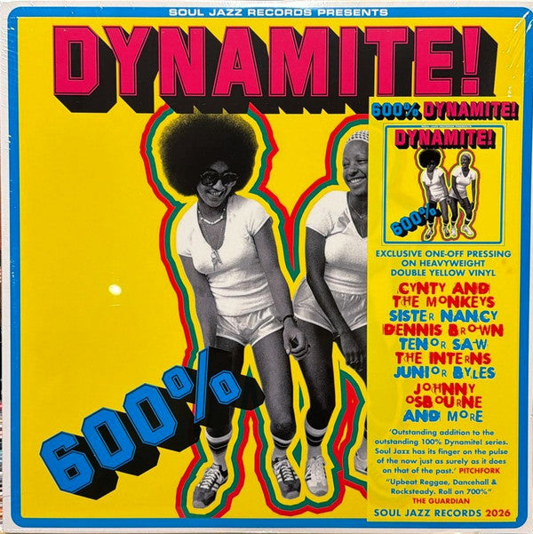 Various - 600% Dynamite! (2xLP, Comp, Ltd, RE, Yel)