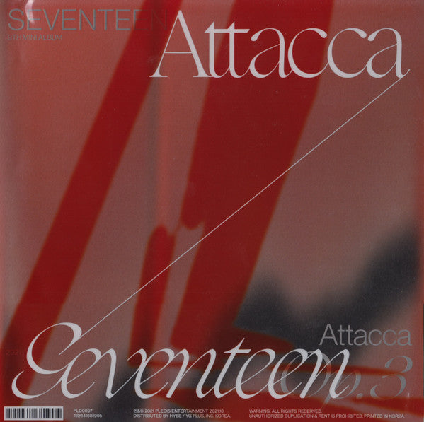 Seventeen (6) - Attacca (CD, MiniAlbum, Op.)