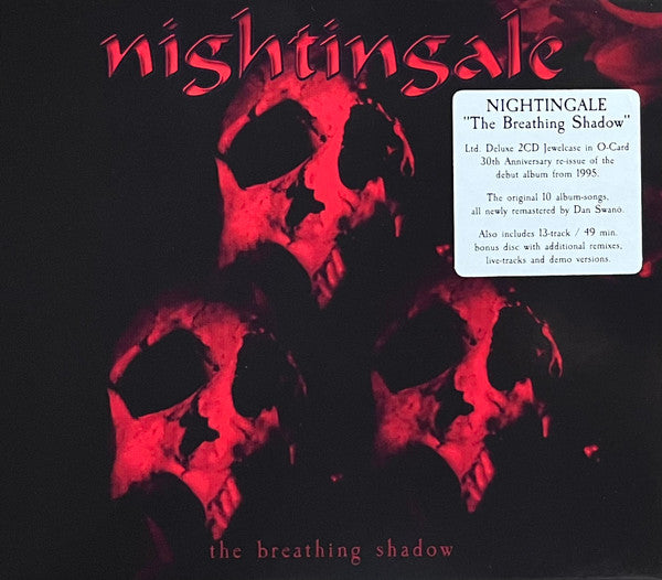 Nightingale - The Breathing Shadow (CD, Album, RE, RM + CD, Mixed, RM + Dlx, Ltd, O-C)