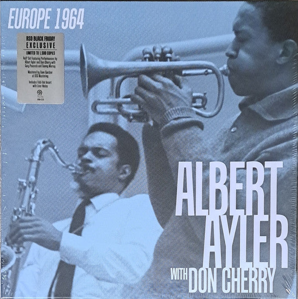 Albert Ayler With Don Cherry - Europe 1964 (4xLP, Comp, RE + Box, RSD, Ltd)