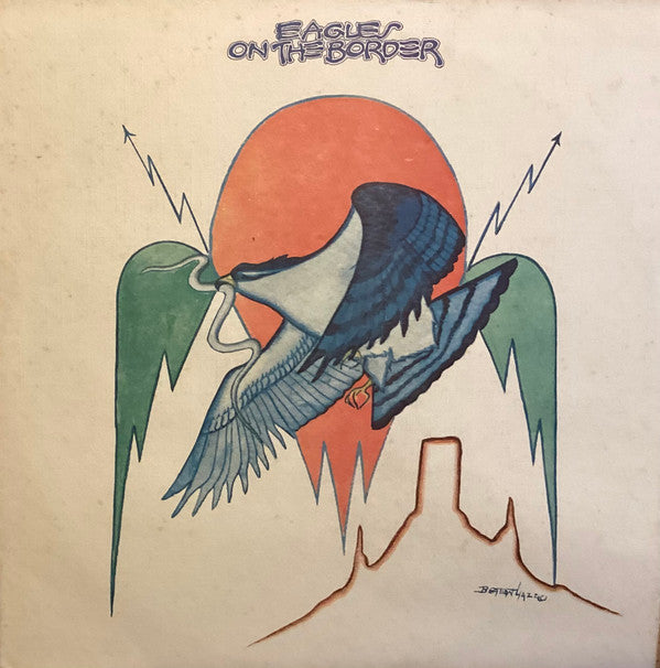 Eagles - On The Border (LP, Album, RE)