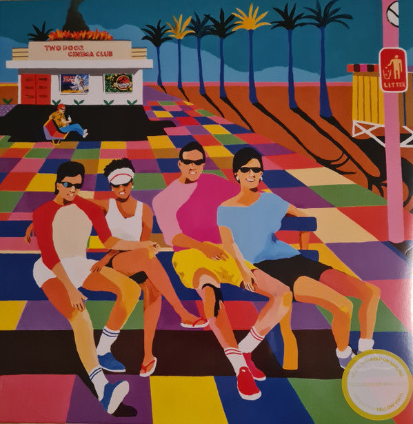 Two Door Cinema Club - Keep On Smiling (LP, Album, Ltd, Yel)