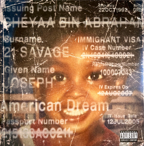 21 Savage - American Dream (2xLP, Album)