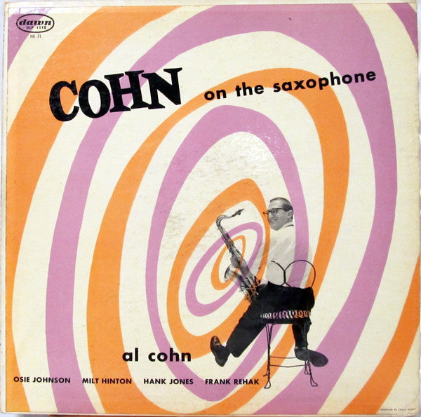 Al Cohn Quintet - Cohn On The Saxophone (LP, Album, Mono)