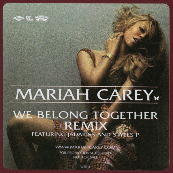 Mariah Carey - We Belong Together (Remix) (12", Promo)