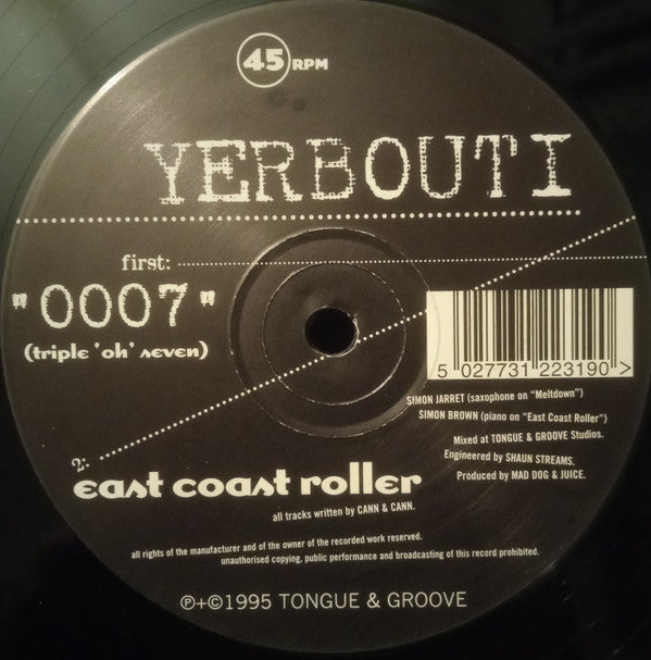 Yerbouti - Meltdown (12")