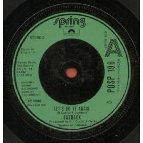 Fatback* - Let's Do It Again (7")