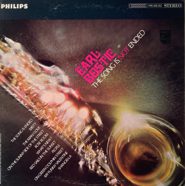 Earl Bostic - The Song Is Not Ended (LP, Album)